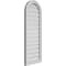Ekena Millwork Round Top Surface Mount PVC Gable Vent: Functional, w/ 2"W x 1-1/2"P Brickmould Frame, 16"W x 42"H GVPRT16X4202SF - alternate 3
